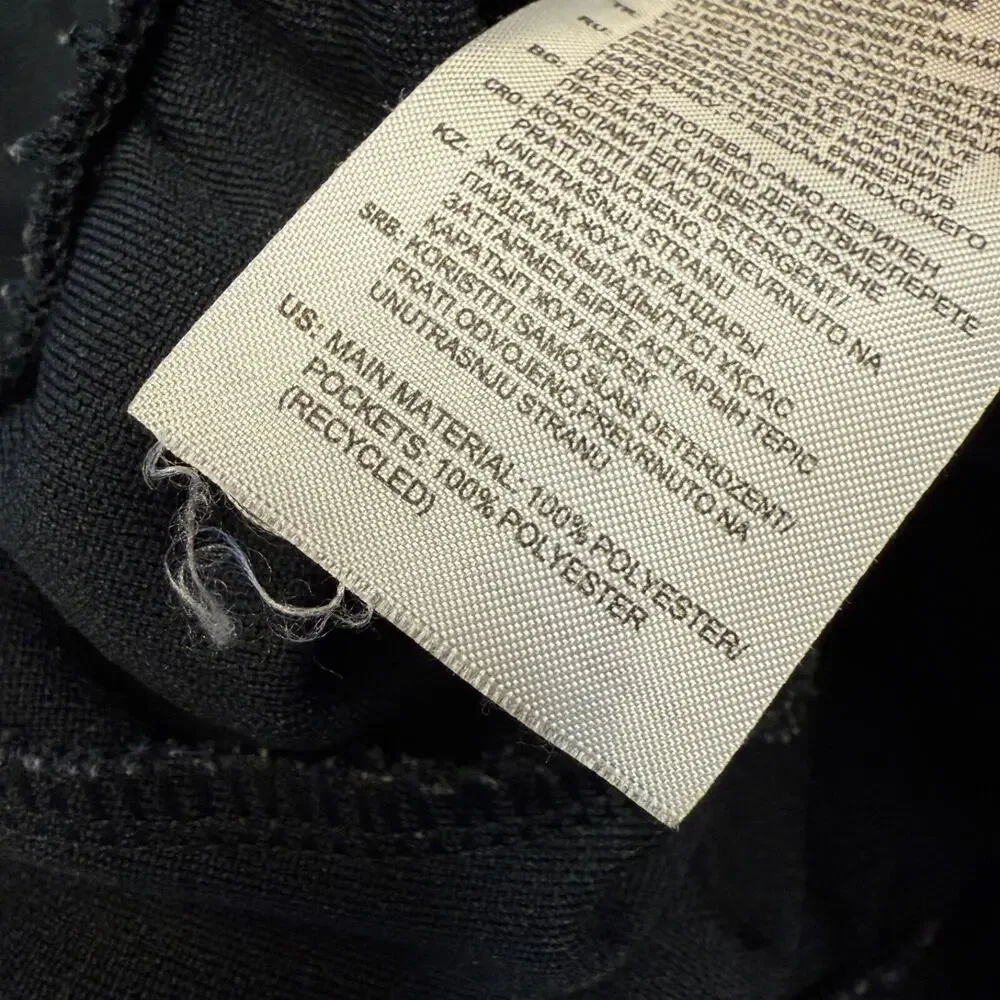Adidas x Kanye West XS women’s black Yeezy Calabasas Track pants sport outdoor